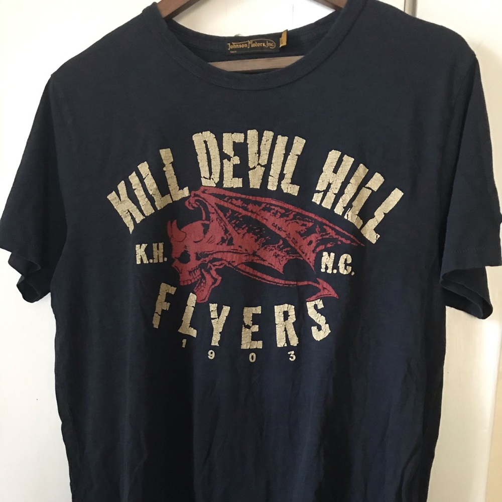 Johnson Motor Men’s Graphic T-Shirt Large